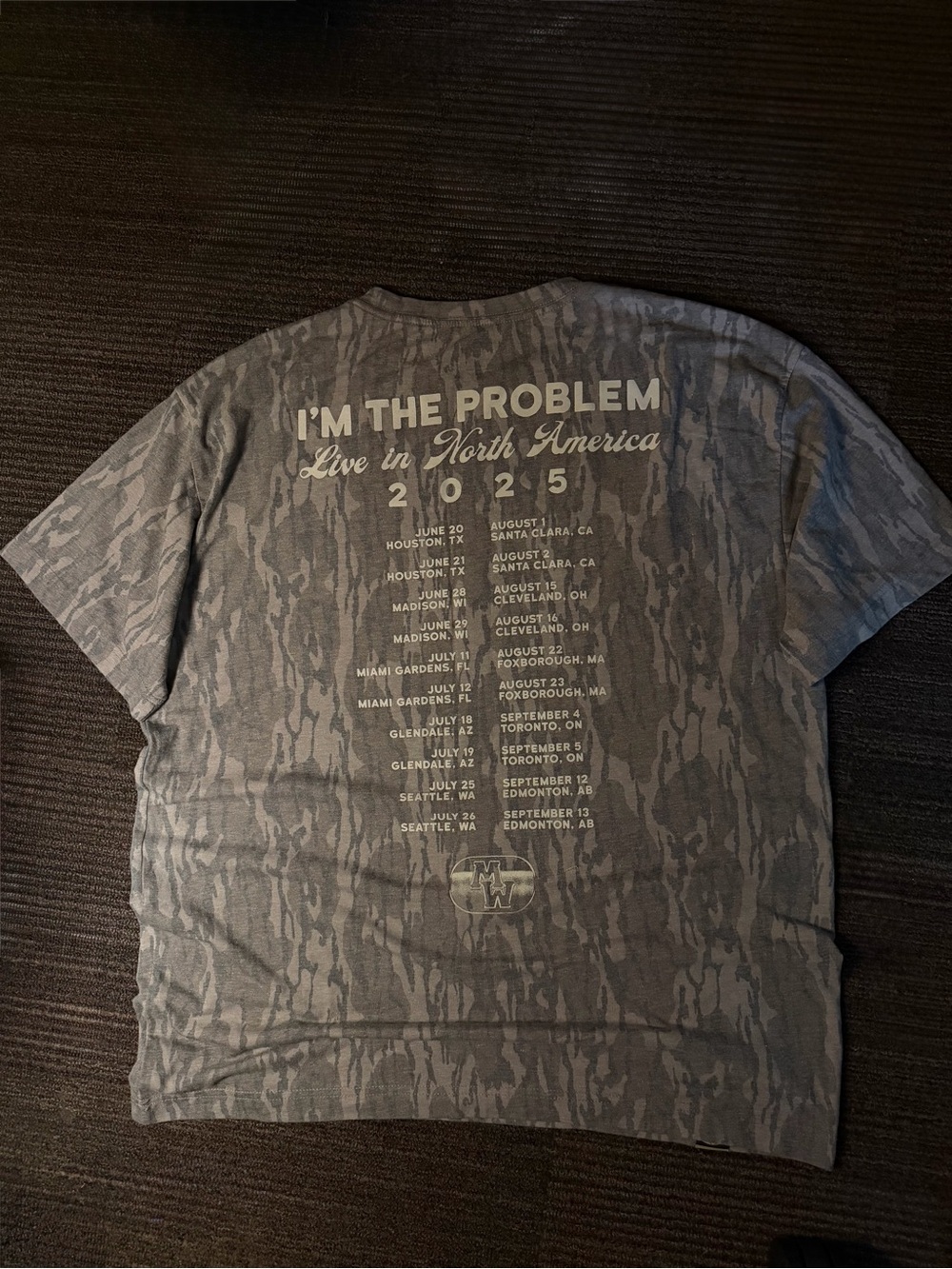 Mossy Oak Morgan Wallen Tour Tee - Picture 2 of 3